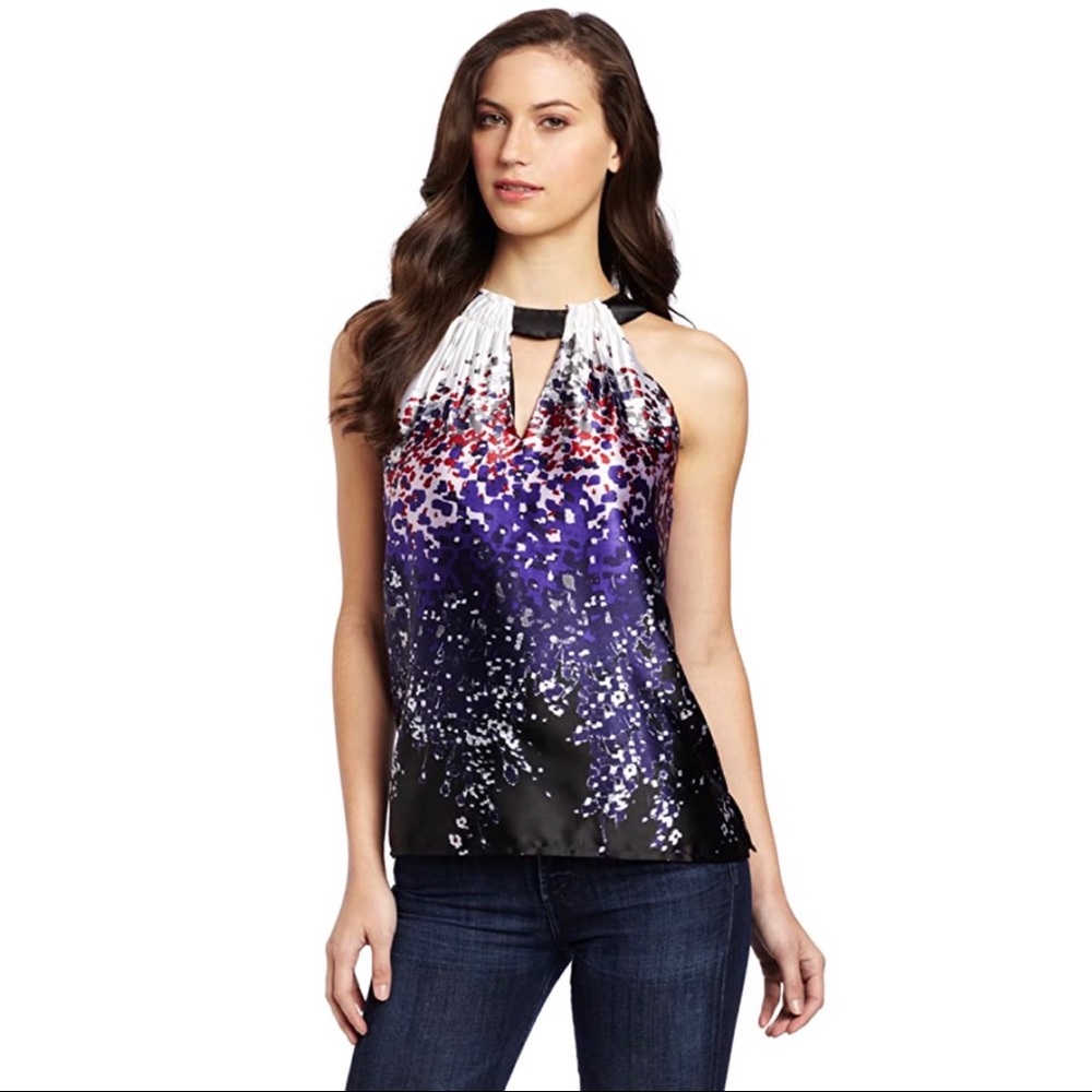 Kenneth Cole Ocean Mist Halter Top Size Medium